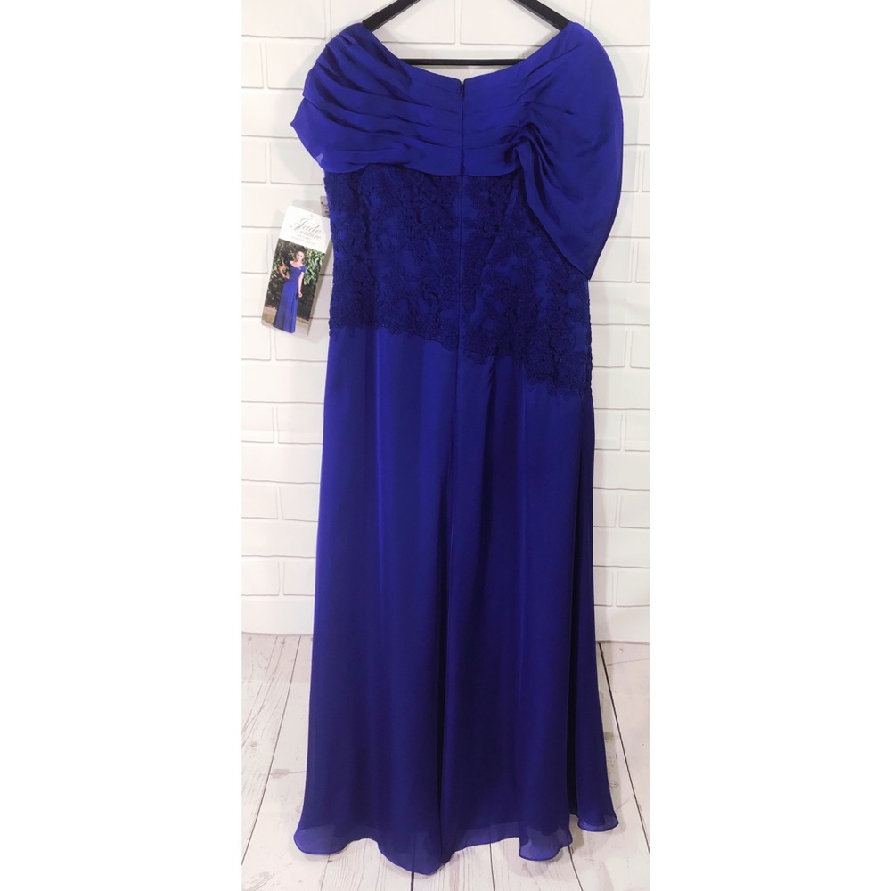 Jade Couture Bridesmaid Draped Neck Dress K168011 - Picture 7 of 8